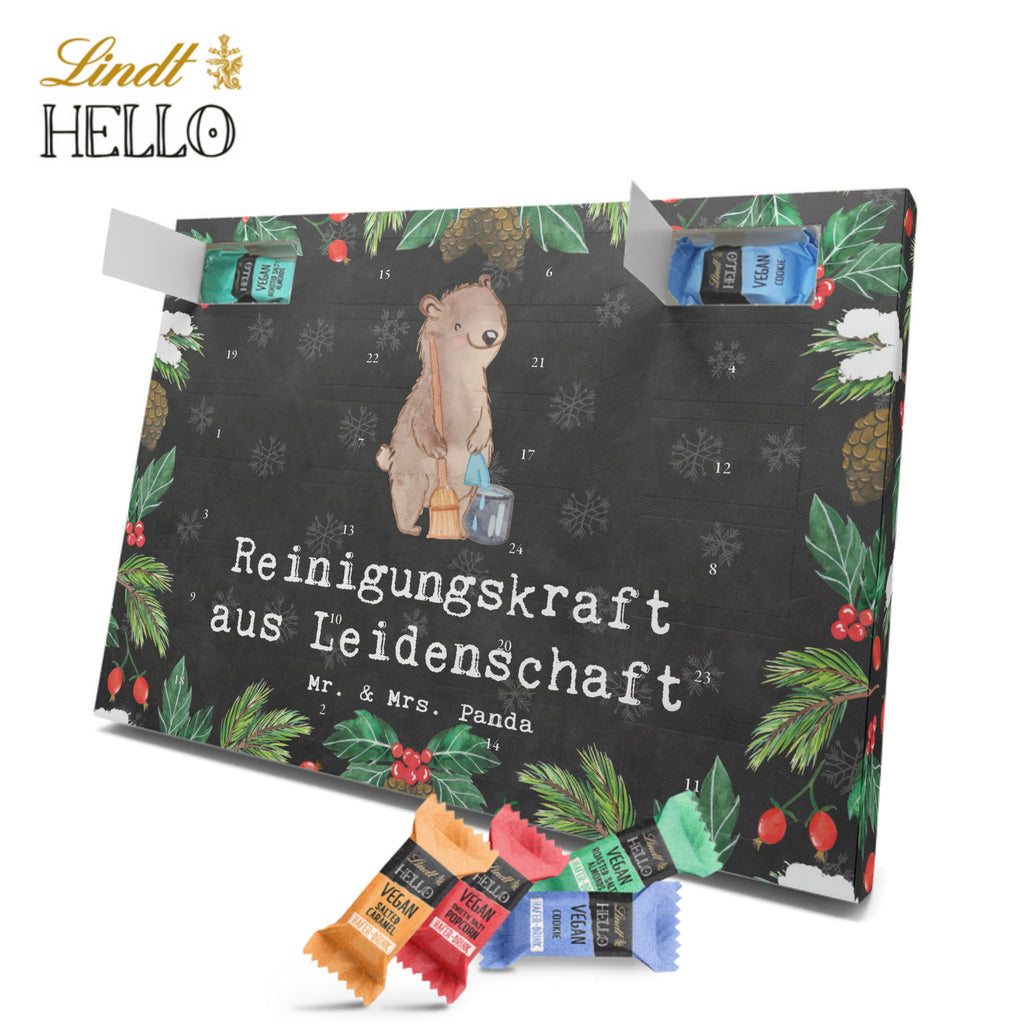 Veganer Adventskalender Reinigungskraft Leidenschaft Schokoladen Adventskalender, Beruf, Ausbildung, Jubiläum, Abschied, Rente, Kollege, Kollegin, Geschenk, Schenken, Arbeitskollege, Mitarbeiter, Firma, Danke, Dankeschön