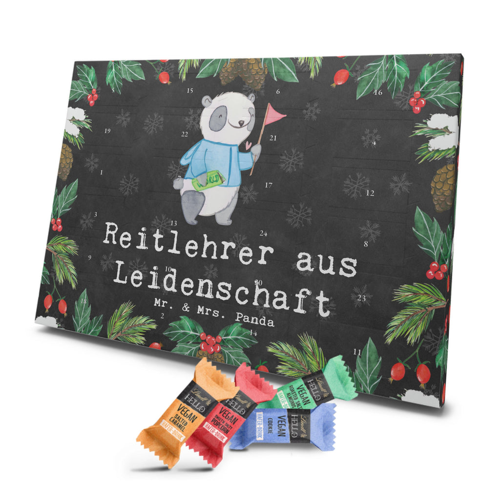 Veganer Adventskalender Reitlehrer Leidenschaft Schokoladen Adventskalender, Beruf, Ausbildung, Jubiläum, Abschied, Rente, Kollege, Kollegin, Geschenk, Schenken, Arbeitskollege, Mitarbeiter, Firma, Danke, Dankeschön