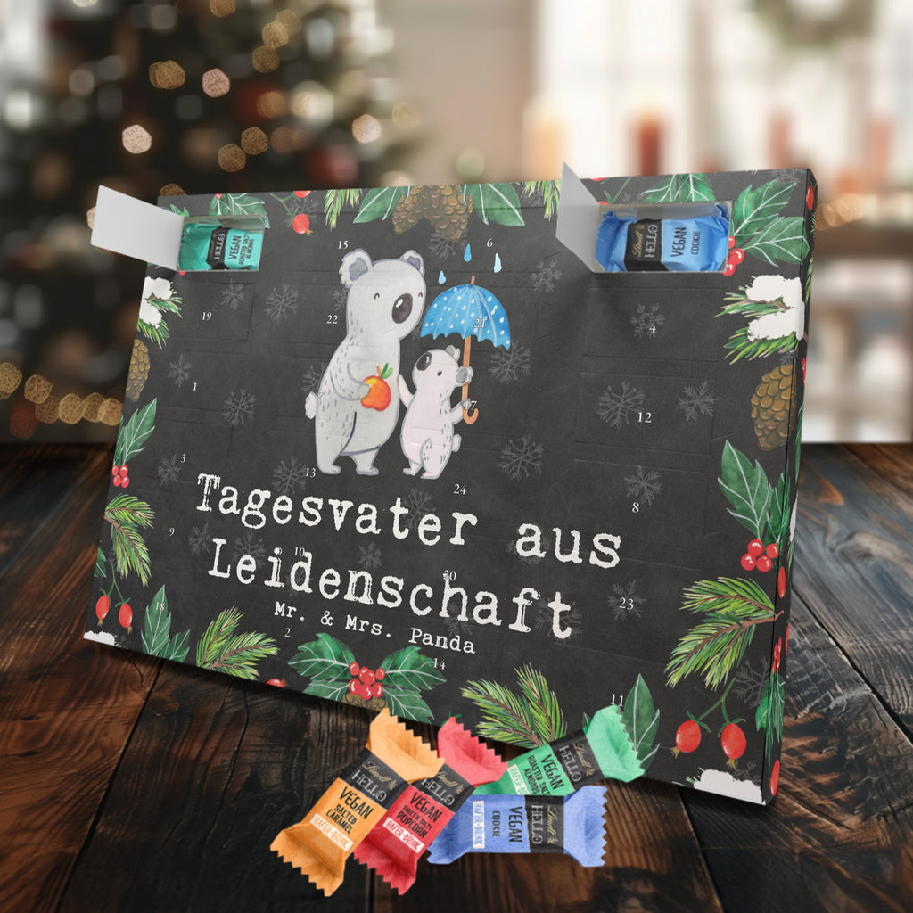 Veganer Adventskalender Tagesvater Leidenschaft Schokoladen Adventskalender, Beruf, Ausbildung, Jubiläum, Abschied, Rente, Kollege, Kollegin, Geschenk, Schenken, Arbeitskollege, Mitarbeiter, Firma, Danke, Dankeschön