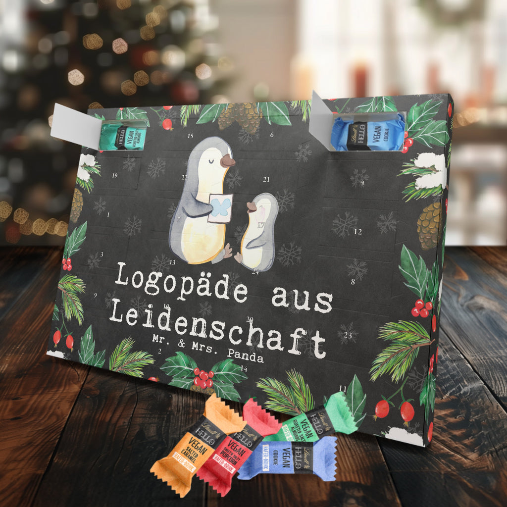 Veganer Adventskalender Logopäde Leidenschaft Schokoladen Adventskalender, Beruf, Ausbildung, Jubiläum, Abschied, Rente, Kollege, Kollegin, Geschenk, Schenken, Arbeitskollege, Mitarbeiter, Firma, Danke, Dankeschön, Logopäde, Logopädie, Studium