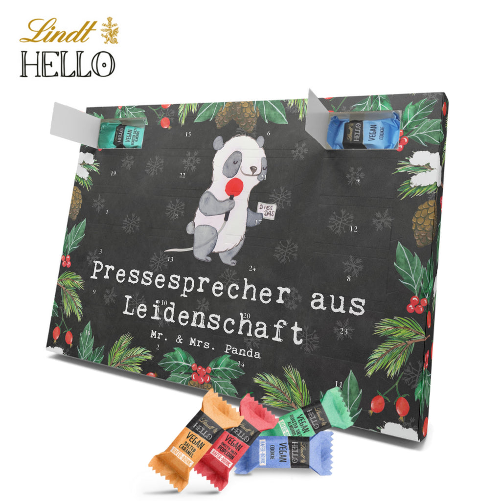 Veganer Adventskalender Pressesprecher Leidenschaft Schokoladen Adventskalender, Beruf, Ausbildung, Jubiläum, Abschied, Rente, Kollege, Kollegin, Geschenk, Schenken, Arbeitskollege, Mitarbeiter, Firma, Danke, Dankeschön