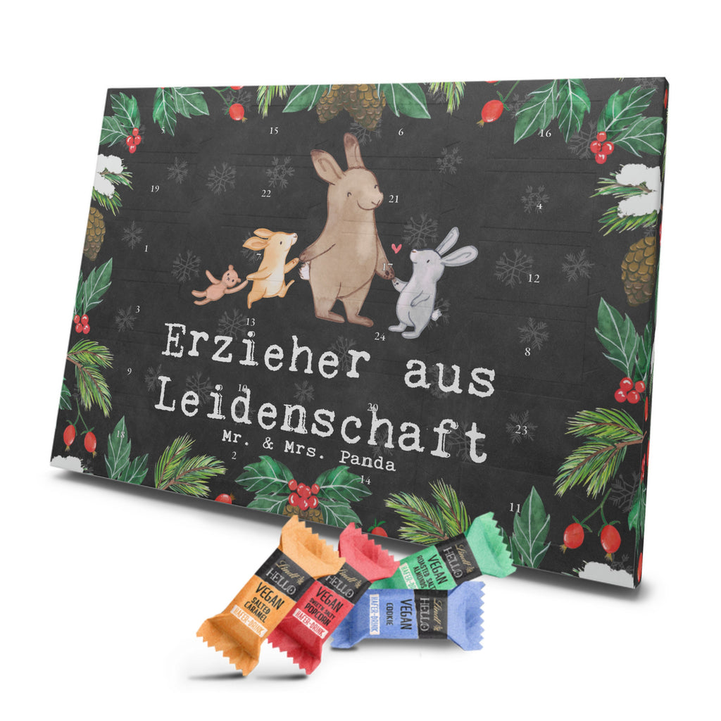 Veganer Adventskalender Erzieher Leidenschaft Schokoladen Adventskalender, Beruf, Ausbildung, Jubiläum, Abschied, Rente, Kollege, Kollegin, Geschenk, Schenken, Arbeitskollege, Mitarbeiter, Firma, Danke, Dankeschön, Erzieher, Kindergärtner, Pädagoge