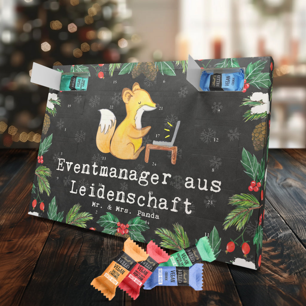 Veganer Adventskalender Eventmanager Leidenschaft Schokoladen Adventskalender, Beruf, Ausbildung, Jubiläum, Abschied, Rente, Kollege, Kollegin, Geschenk, Schenken, Arbeitskollege, Mitarbeiter, Firma, Danke, Dankeschön, Eventmanager, Veranstalter, Promoter