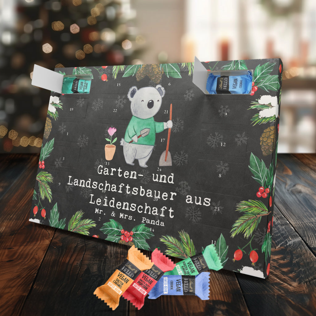 Veganer Adventskalender Garten- und Landschaftsbauer Leidenschaft Schokoladen Adventskalender, Beruf, Ausbildung, Jubiläum, Abschied, Rente, Kollege, Kollegin, Geschenk, Schenken, Arbeitskollege, Mitarbeiter, Firma, Danke, Dankeschön, Gärtner, Gartenplaner, Gärtnerei, Gartenbau, Hobbygärtner, Garten- und Landschaftsbauer