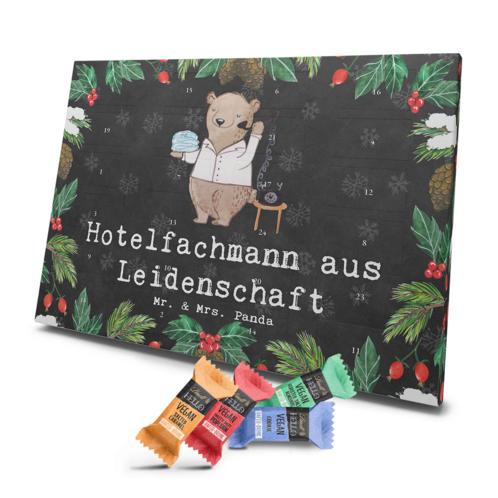 Veganer Adventskalender Hotelfachmann Leidenschaft Schokoladen Adventskalender, Beruf, Ausbildung, Jubiläum, Abschied, Rente, Kollege, Kollegin, Geschenk, Schenken, Arbeitskollege, Mitarbeiter, Firma, Danke, Dankeschön, Hotelfachmann, Hotelkaufmann, Hotelfachangestellter, Hotelier, Hoteleröffnung