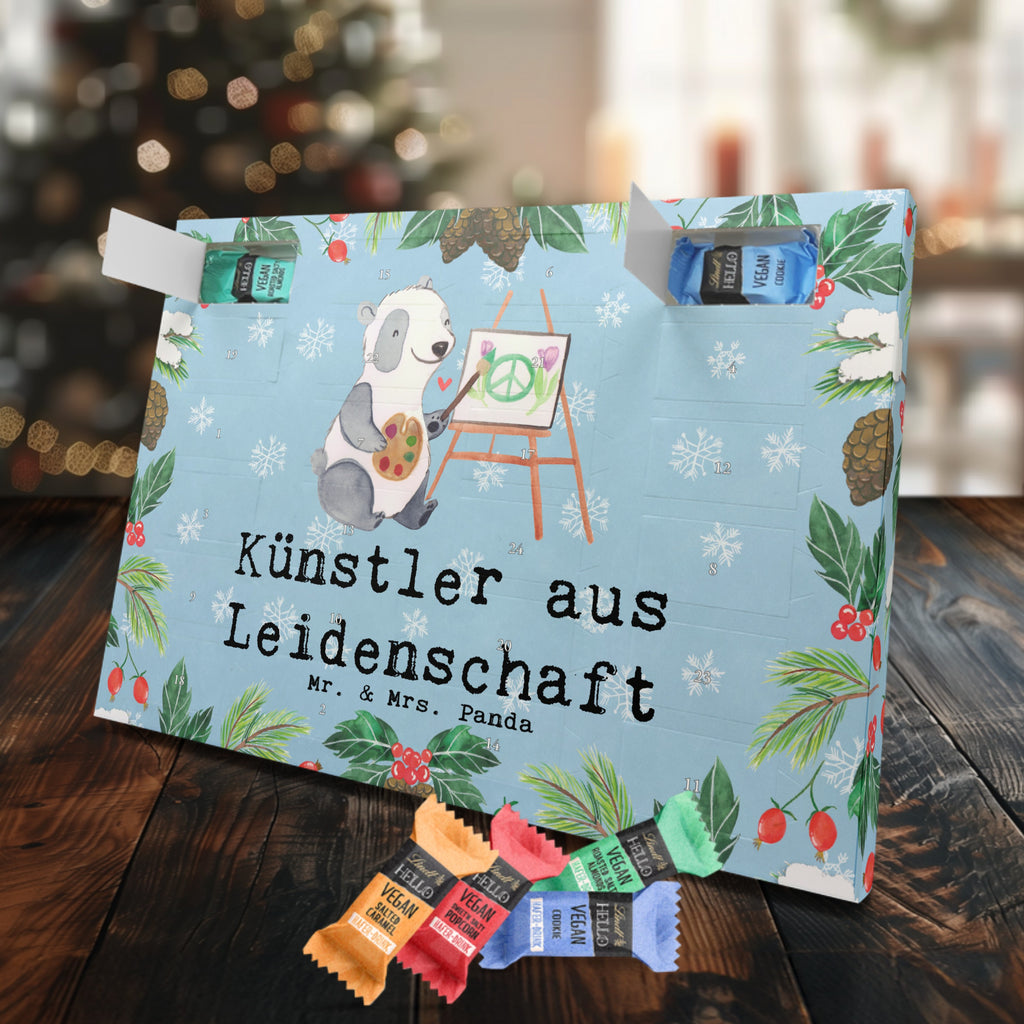 Veganer Adventskalender Künstler Leidenschaft Schokoladen Adventskalender, Beruf, Ausbildung, Jubiläum, Abschied, Rente, Kollege, Kollegin, Geschenk, Schenken, Arbeitskollege, Mitarbeiter, Firma, Danke, Dankeschön, Künstler, Maler, Kunstmaler, Galerie Eröffnung, Kunstschule