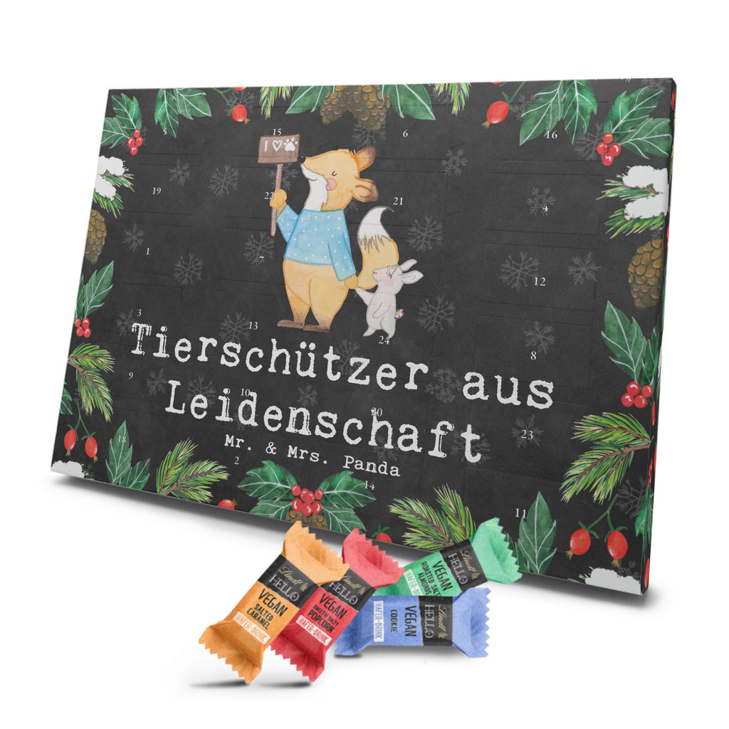 Veganer Adventskalender Tierschützer Leidenschaft Schokoladen Adventskalender, Beruf, Ausbildung, Jubiläum, Abschied, Rente, Kollege, Kollegin, Geschenk, Schenken, Arbeitskollege, Mitarbeiter, Firma, Danke, Dankeschön