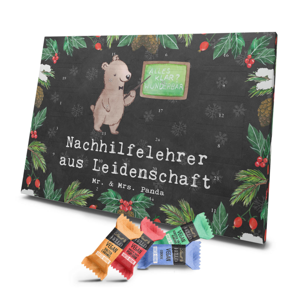 Veganer Adventskalender Nachhilfelehrer Leidenschaft Schokoladen Adventskalender, Beruf, Ausbildung, Jubiläum, Abschied, Rente, Kollege, Kollegin, Geschenk, Schenken, Arbeitskollege, Mitarbeiter, Firma, Danke, Dankeschön, Nachhilfelehrer, Nachhilfeschule, Nachhilfeunterricht