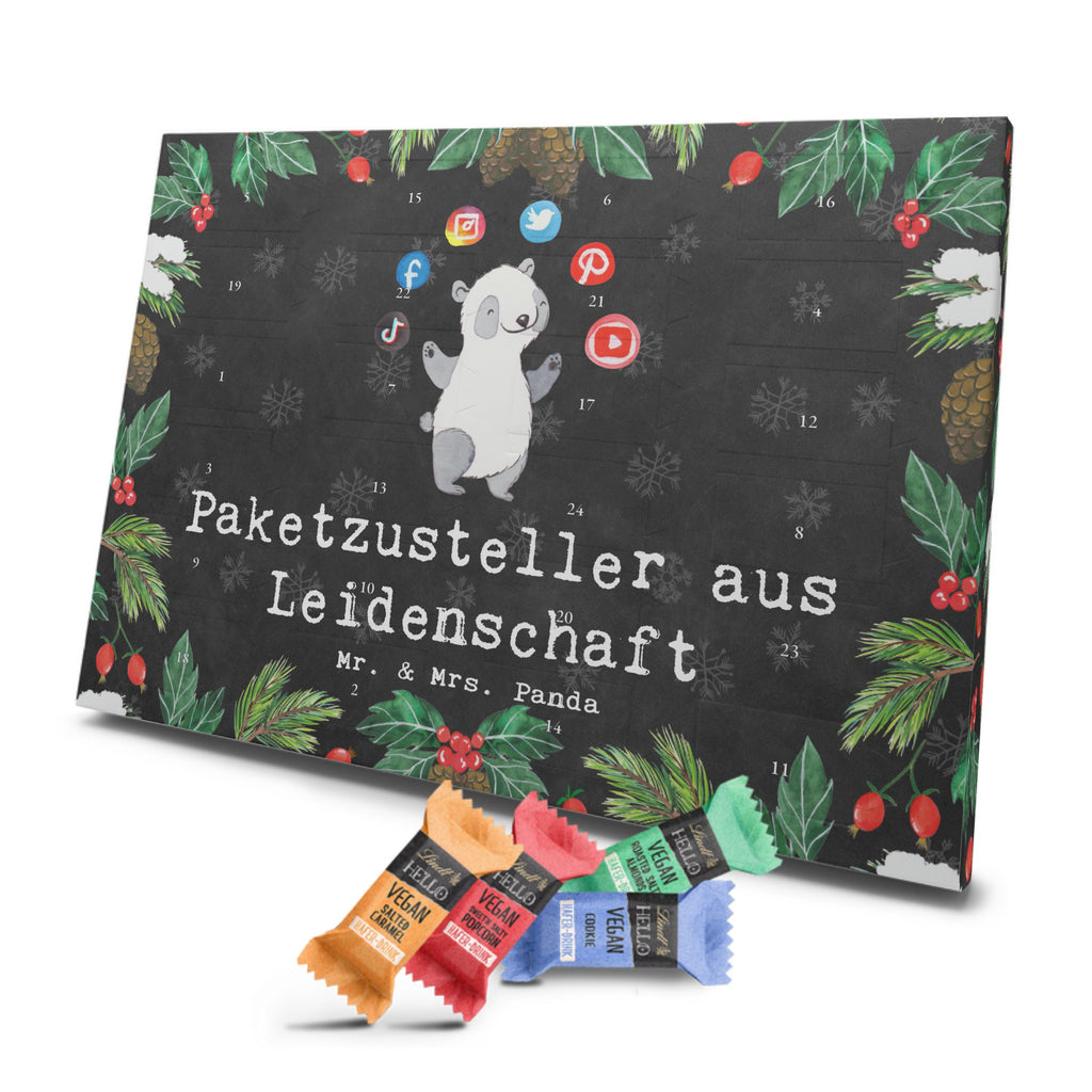 Veganer Adventskalender Paketzusteller Leidenschaft Schokoladen Adventskalender, Beruf, Ausbildung, Jubiläum, Abschied, Rente, Kollege, Kollegin, Geschenk, Schenken, Arbeitskollege, Mitarbeiter, Firma, Danke, Dankeschön, Paketzusteller, Paketbote, Zustellservice Pakete