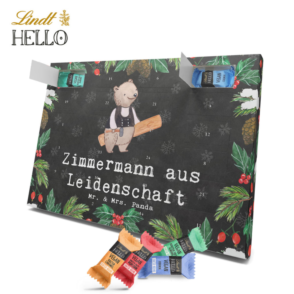 Veganer Adventskalender Zimmermann Leidenschaft Schokoladen Adventskalender, Beruf, Ausbildung, Jubiläum, Abschied, Rente, Kollege, Kollegin, Geschenk, Schenken, Arbeitskollege, Mitarbeiter, Firma, Danke, Dankeschön