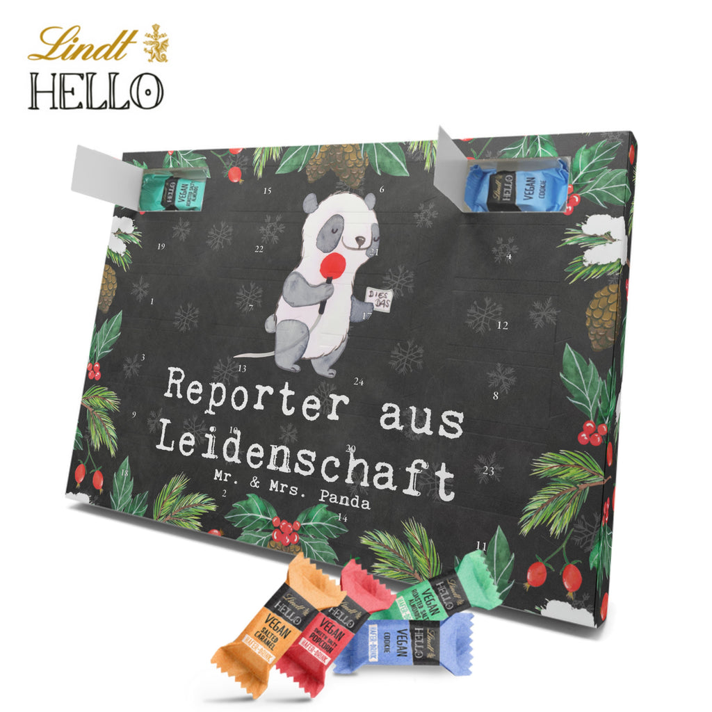 Veganer Adventskalender Reporter Leidenschaft Schokoladen Adventskalender, Beruf, Ausbildung, Jubiläum, Abschied, Rente, Kollege, Kollegin, Geschenk, Schenken, Arbeitskollege, Mitarbeiter, Firma, Danke, Dankeschön