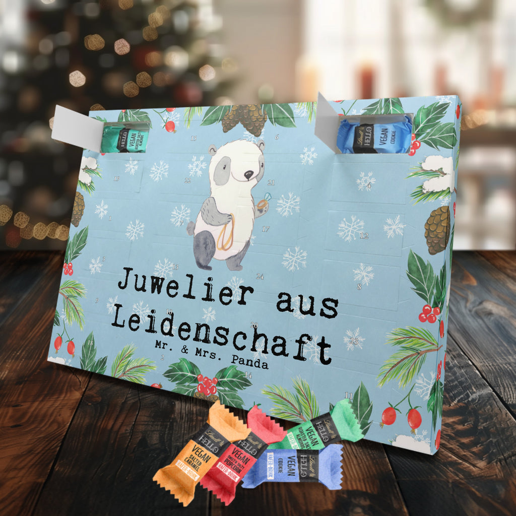 Veganer Adventskalender Juwelier Leidenschaft Schokoladen Adventskalender, Beruf, Ausbildung, Jubiläum, Abschied, Rente, Kollege, Kollegin, Geschenk, Schenken, Arbeitskollege, Mitarbeiter, Firma, Danke, Dankeschön, Juwelier, Goldschmied, Schmuckwarenhändler, Schmuckgeschäft, Eröffnung