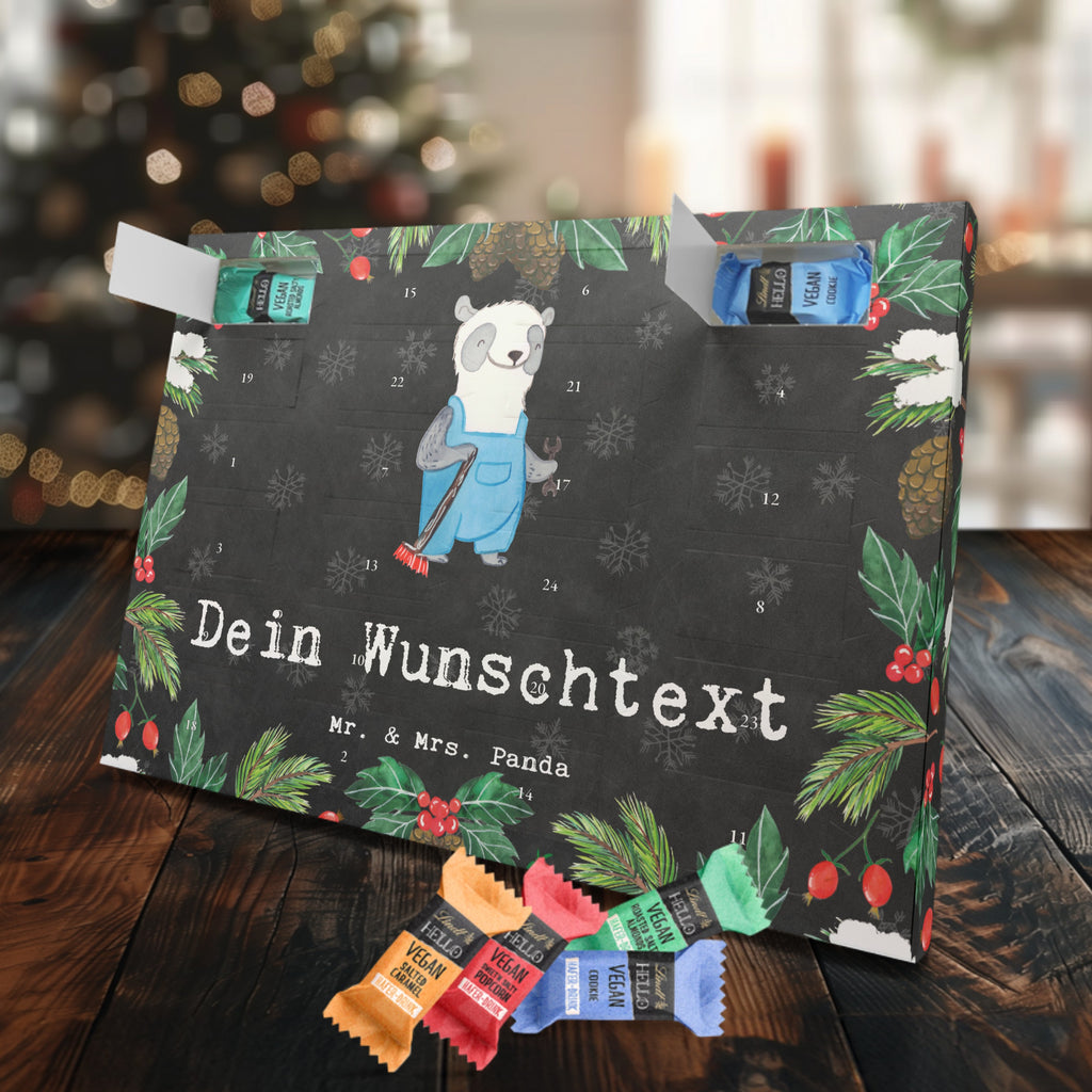 Personalisierter veganer Adventskalender Hausmeister Leidenschaft Personalisierter veganer Adventskalender, Beruf, Ausbildung, Jubiläum, Abschied, Rente, Kollege, Kollegin, Geschenk, Schenken, Arbeitskollege, Mitarbeiter, Firma, Danke, Dankeschön, Hausmeister, Concierge, Hausverwalter, Facility Manager