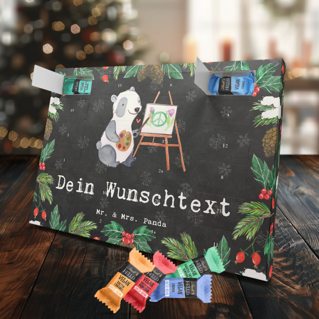 Personalisierter veganer Adventskalender Künstler Leidenschaft Personalisierter veganer Adventskalender, Beruf, Ausbildung, Jubiläum, Abschied, Rente, Kollege, Kollegin, Geschenk, Schenken, Arbeitskollege, Mitarbeiter, Firma, Danke, Dankeschön, Künstler, Maler, Kunstmaler, Galerie Eröffnung, Kunstschule