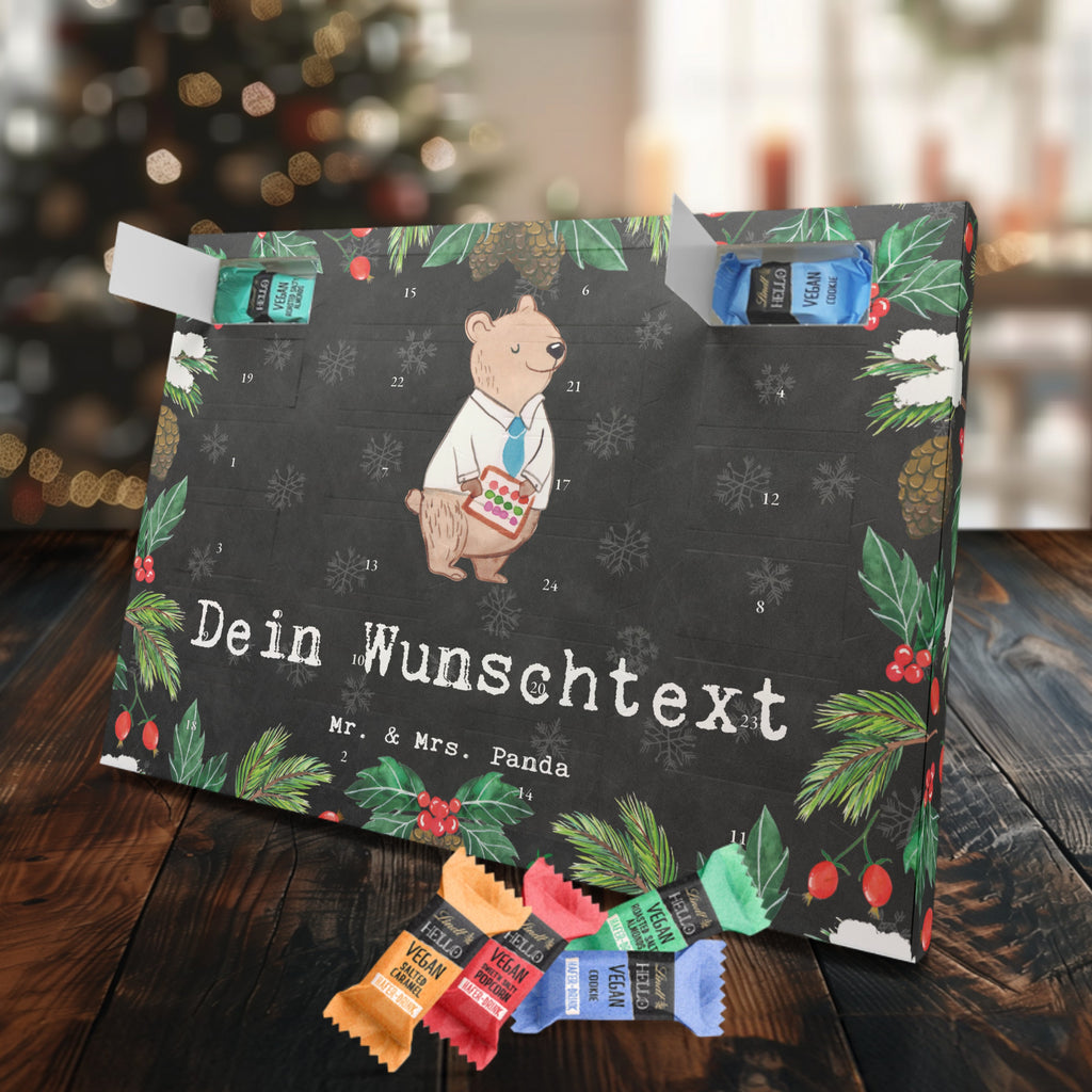 Personalisierter veganer Adventskalender Bürokaufmann Leidenschaft Personalisierter veganer Adventskalender, Beruf, Ausbildung, Jubiläum, Abschied, Rente, Kollege, Kollegin, Geschenk, Schenken, Arbeitskollege, Mitarbeiter, Firma, Danke, Dankeschön, Bürokaufmann, Kaufmann für Büromanagement