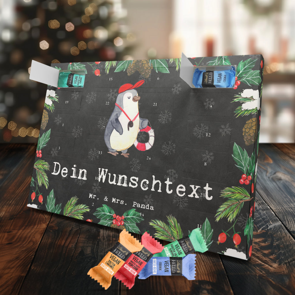 Personalisierter veganer Adventskalender Bademeister Leidenschaft Personalisierter veganer Adventskalender, Beruf, Ausbildung, Jubiläum, Abschied, Rente, Kollege, Kollegin, Geschenk, Schenken, Arbeitskollege, Mitarbeiter, Firma, Danke, Dankeschön, Bademeister, Rettungsschwimmer, Schwimmmeister, Schwimmbad, Freibad, Badeanstalt, Schwimmverein, Schwimmschule