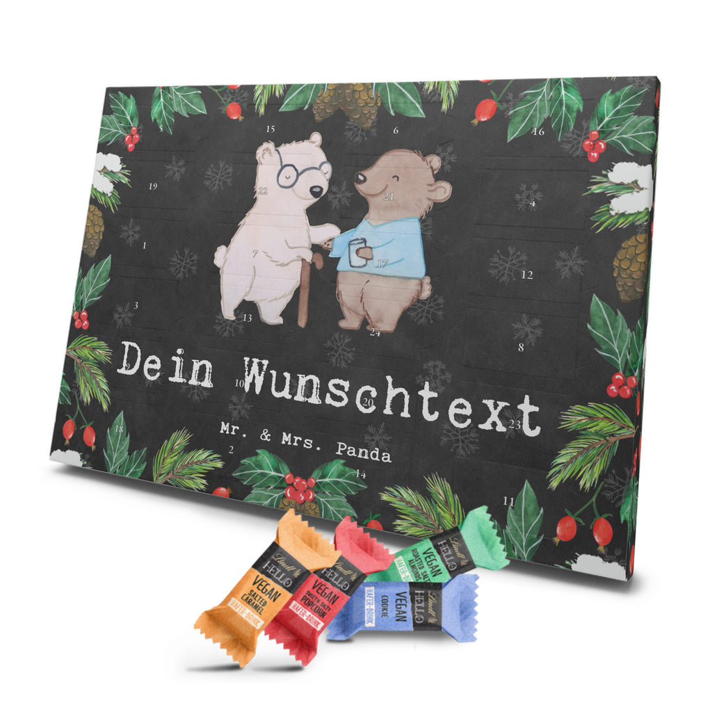 Personalisierter veganer Adventskalender Altenpfleger Leidenschaft Personalisierter veganer Adventskalender, Beruf, Ausbildung, Jubiläum, Abschied, Rente, Kollege, Kollegin, Geschenk, Schenken, Arbeitskollege, Mitarbeiter, Firma, Danke, Dankeschön, Altenpfleger, Pfleger, Altenheim Eröffnung