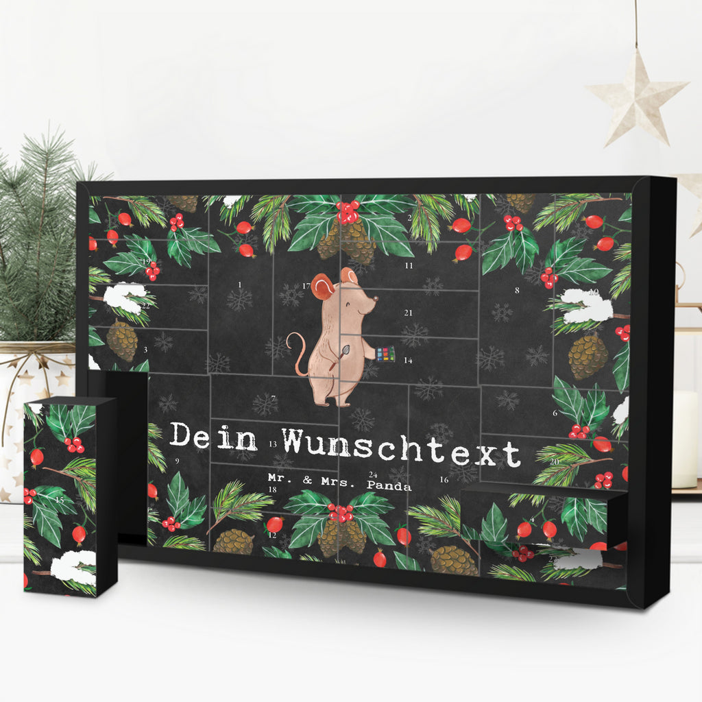 Personalisierter Befüllbarer Adventskalender Visagist Leidenschaft Befüllbarer Adventskalender, Adventskalender zum selbst befüllen, Beruf, Ausbildung, Jubiläum, Abschied, Rente, Kollege, Kollegin, Geschenk, Schenken, Arbeitskollege, Mitarbeiter, Firma, Danke, Dankeschön, Kosmetiker, Make Up Artist, Maskenbildner, Visagist, Beauty Salon, Kosmetikstudio, Eröffnung