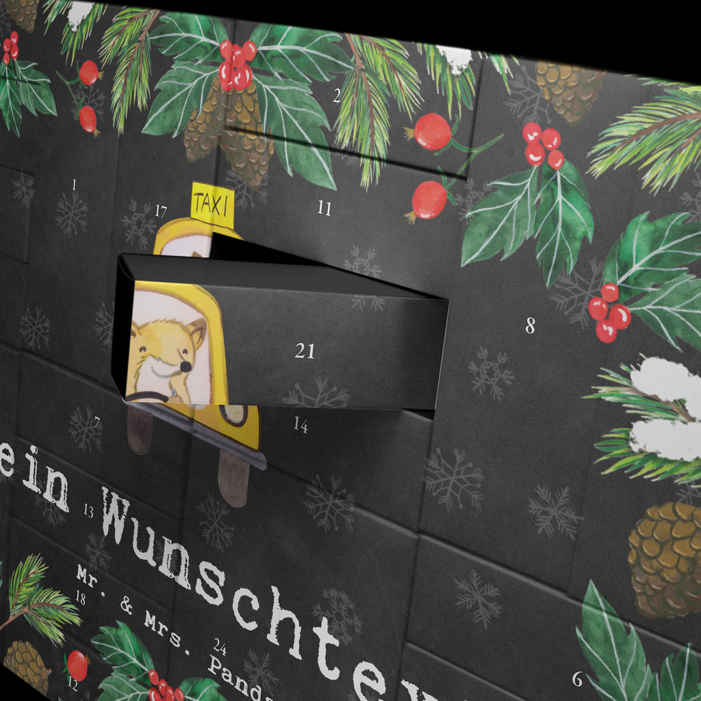 Personalisierter Befüllbarer Adventskalender Taxifahrer Leidenschaft Befüllbarer Adventskalender, Adventskalender zum selbst befüllen, Beruf, Ausbildung, Jubiläum, Abschied, Rente, Kollege, Kollegin, Geschenk, Schenken, Arbeitskollege, Mitarbeiter, Firma, Danke, Dankeschön