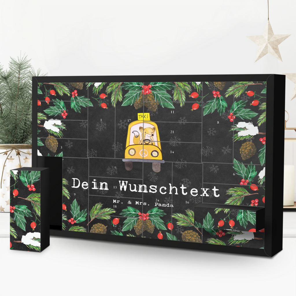 Personalisierter Befüllbarer Adventskalender Taxifahrer Leidenschaft Befüllbarer Adventskalender, Adventskalender zum selbst befüllen, Beruf, Ausbildung, Jubiläum, Abschied, Rente, Kollege, Kollegin, Geschenk, Schenken, Arbeitskollege, Mitarbeiter, Firma, Danke, Dankeschön