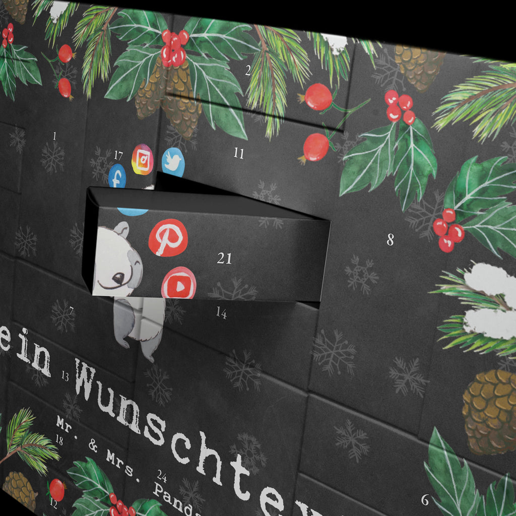 Personalisierter Befüllbarer Adventskalender Social Media Manager Leidenschaft Befüllbarer Adventskalender, Adventskalender zum selbst befüllen, Beruf, Ausbildung, Jubiläum, Abschied, Rente, Kollege, Kollegin, Geschenk, Schenken, Arbeitskollege, Mitarbeiter, Firma, Danke, Dankeschön