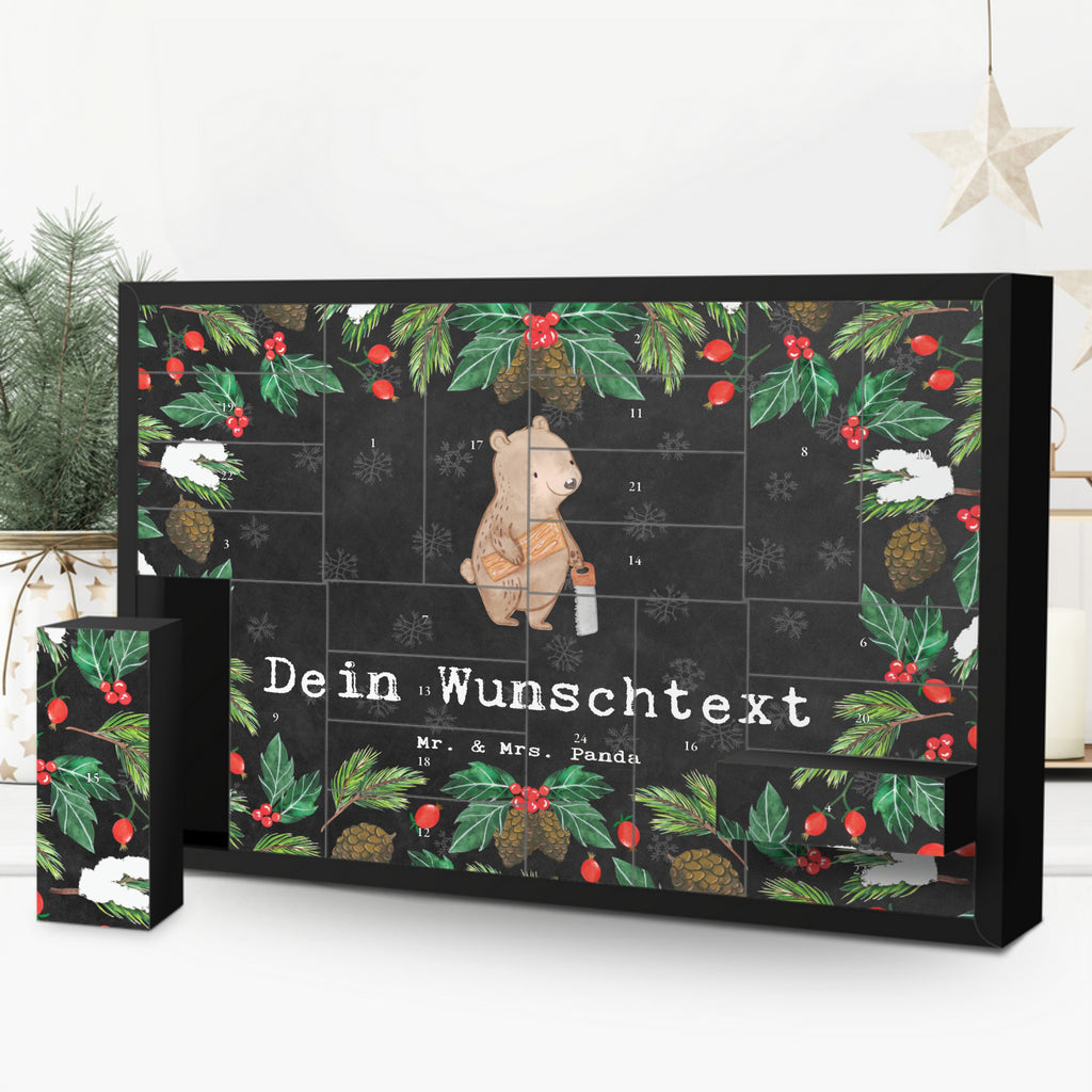 Personalisierter Befüllbarer Adventskalender Tischler Leidenschaft Befüllbarer Adventskalender, Adventskalender zum selbst befüllen, Beruf, Ausbildung, Jubiläum, Abschied, Rente, Kollege, Kollegin, Geschenk, Schenken, Arbeitskollege, Mitarbeiter, Firma, Danke, Dankeschön