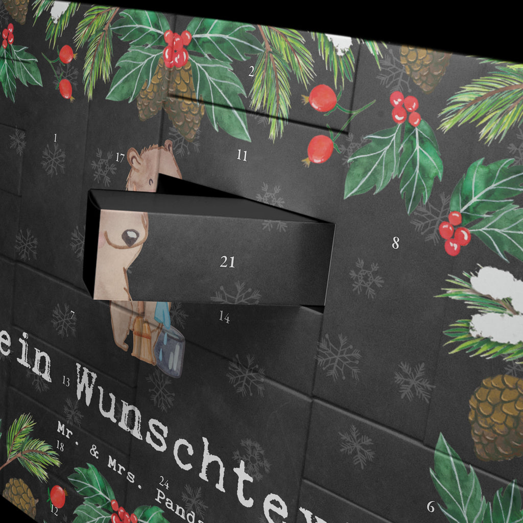 Personalisierter Befüllbarer Adventskalender Reinigungskraft Leidenschaft Befüllbarer Adventskalender, Adventskalender zum selbst befüllen, Beruf, Ausbildung, Jubiläum, Abschied, Rente, Kollege, Kollegin, Geschenk, Schenken, Arbeitskollege, Mitarbeiter, Firma, Danke, Dankeschön