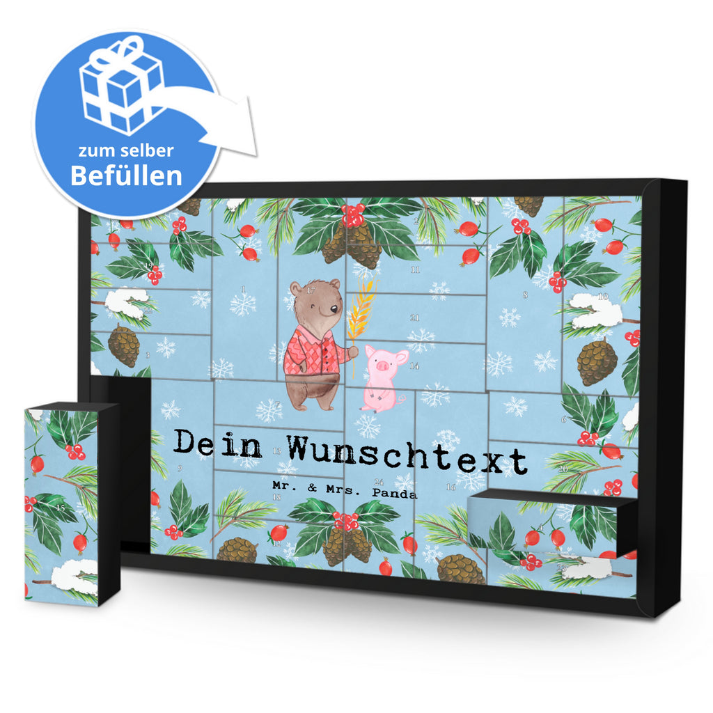 Personalisierter Befüllbarer Adventskalender Landwirt Leidenschaft Befüllbarer Adventskalender, Adventskalender zum selbst befüllen, Beruf, Ausbildung, Jubiläum, Abschied, Rente, Kollege, Kollegin, Geschenk, Schenken, Arbeitskollege, Mitarbeiter, Firma, Danke, Dankeschön, Landwirt; Bauer, Tierwirt, Agronom, Farmer, Bauernhof