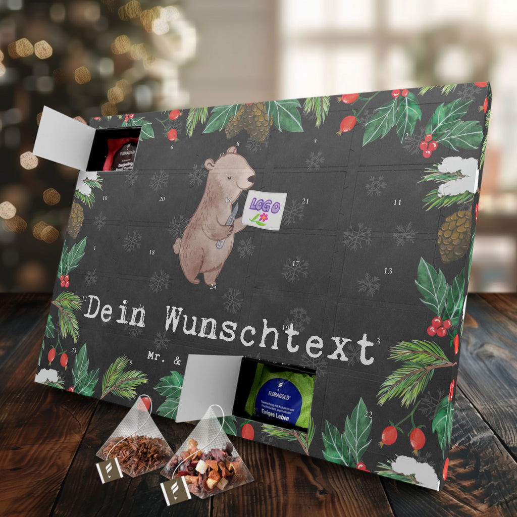 Personalisierter Tee Adventskalender Gestalter für visuelles Marketing Leidenschaft Personalisierter Tee Adventskalender, Beruf, Ausbildung, Jubiläum, Abschied, Rente, Kollege, Kollegin, Geschenk, Schenken, Arbeitskollege, Mitarbeiter, Firma, Danke, Dankeschön