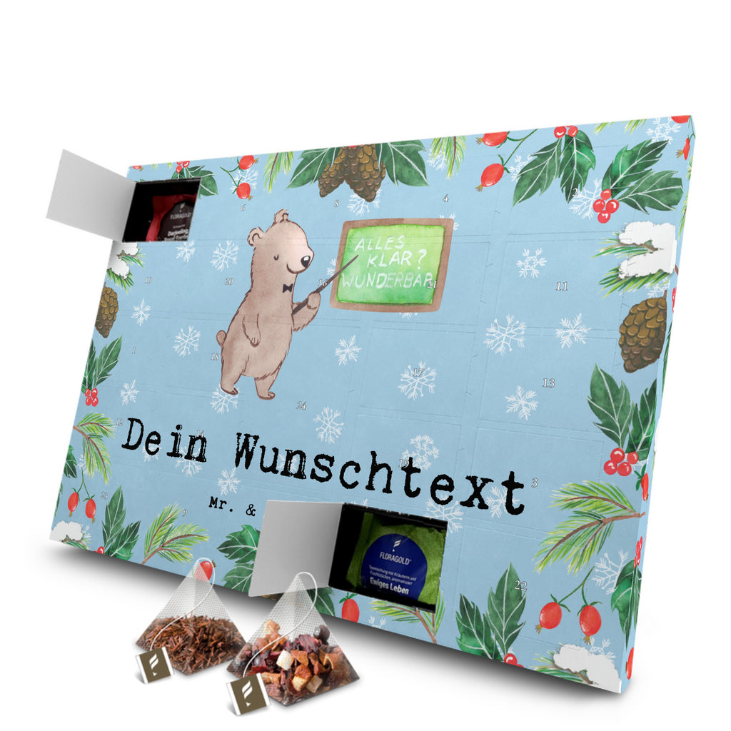 Personalisierter Tee Adventskalender Dozent Leidenschaft Personalisierter Tee Adventskalender, Beruf, Ausbildung, Jubiläum, Abschied, Rente, Kollege, Kollegin, Geschenk, Schenken, Arbeitskollege, Mitarbeiter, Firma, Danke, Dankeschön, Dozent, Professor, Universität, Vorlesung, Tutor, Akademiker, Uni, Unterricht