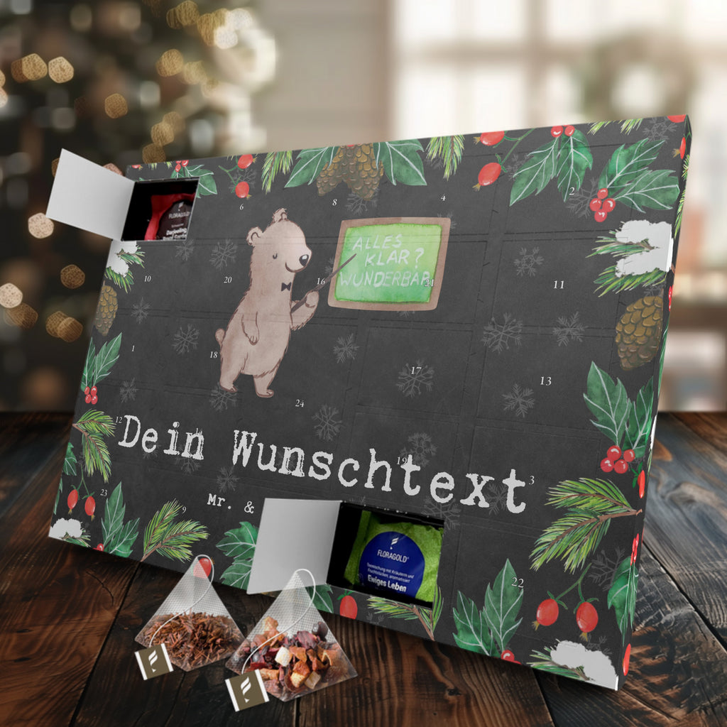 Personalisierter Tee Adventskalender Dozent Leidenschaft Personalisierter Tee Adventskalender, Beruf, Ausbildung, Jubiläum, Abschied, Rente, Kollege, Kollegin, Geschenk, Schenken, Arbeitskollege, Mitarbeiter, Firma, Danke, Dankeschön, Dozent, Professor, Universität, Vorlesung, Tutor, Akademiker, Uni, Unterricht