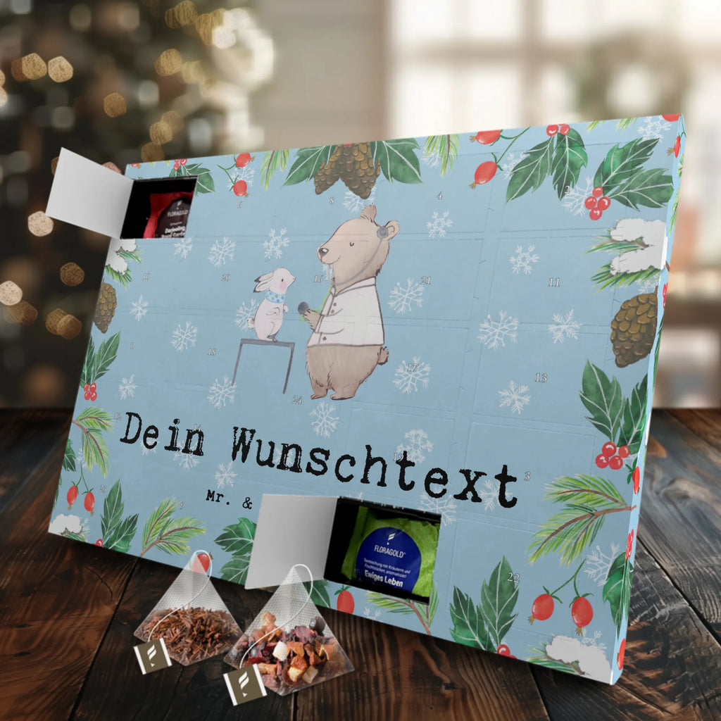 Personalisierter Tee Adventskalender Tierarzt Leidenschaft Personalisierter Tee Adventskalender, Beruf, Ausbildung, Jubiläum, Abschied, Rente, Kollege, Kollegin, Geschenk, Schenken, Arbeitskollege, Mitarbeiter, Firma, Danke, Dankeschön