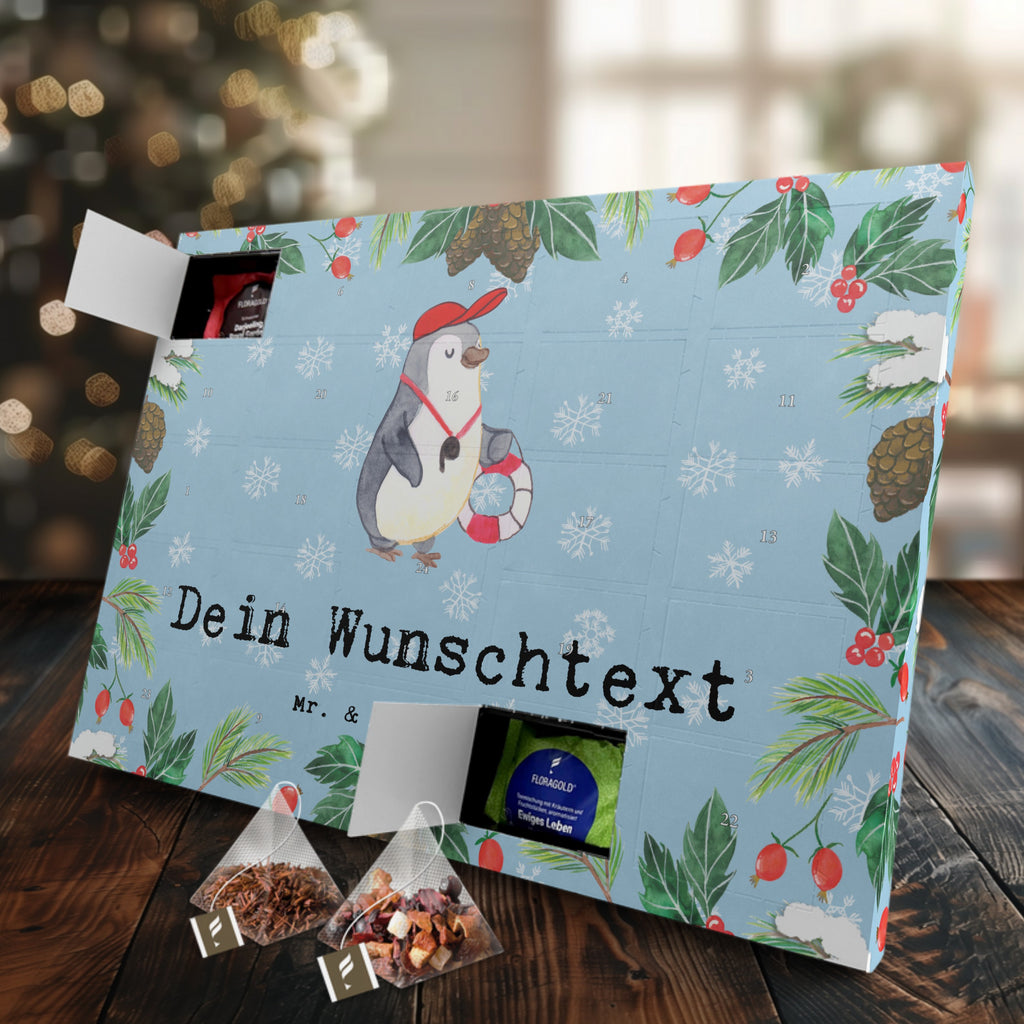 Personalisierter Tee Adventskalender Bademeister Leidenschaft Personalisierter Tee Adventskalender, Beruf, Ausbildung, Jubiläum, Abschied, Rente, Kollege, Kollegin, Geschenk, Schenken, Arbeitskollege, Mitarbeiter, Firma, Danke, Dankeschön, Bademeister, Rettungsschwimmer, Schwimmmeister, Schwimmbad, Freibad, Badeanstalt, Schwimmverein, Schwimmschule