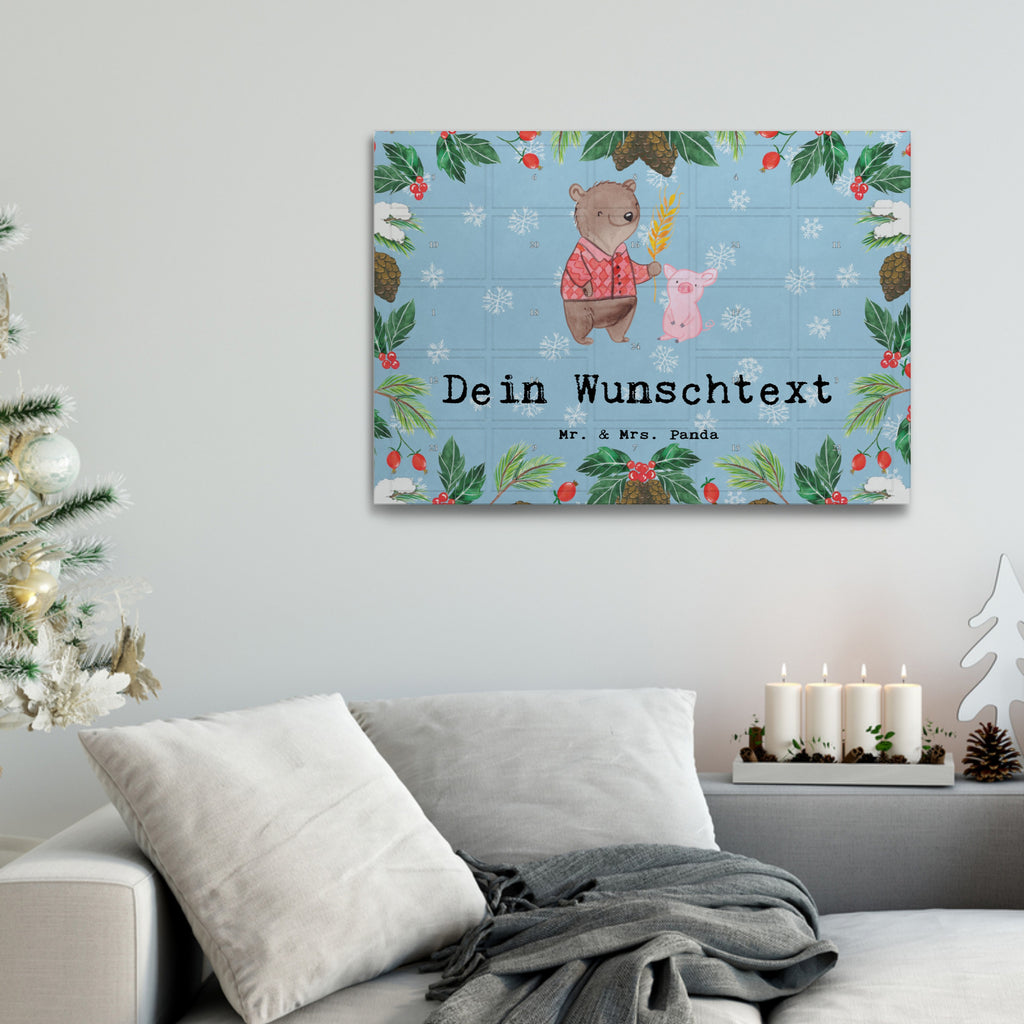 Personalisierter Tee Adventskalender Bauer Leidenschaft Personalisierter Tee Adventskalender, Beruf, Ausbildung, Jubiläum, Abschied, Rente, Kollege, Kollegin, Geschenk, Schenken, Arbeitskollege, Mitarbeiter, Firma, Danke, Dankeschön, Landwirt; Bauer, Tierwirt, Agronom, Farmer, Bauernhof