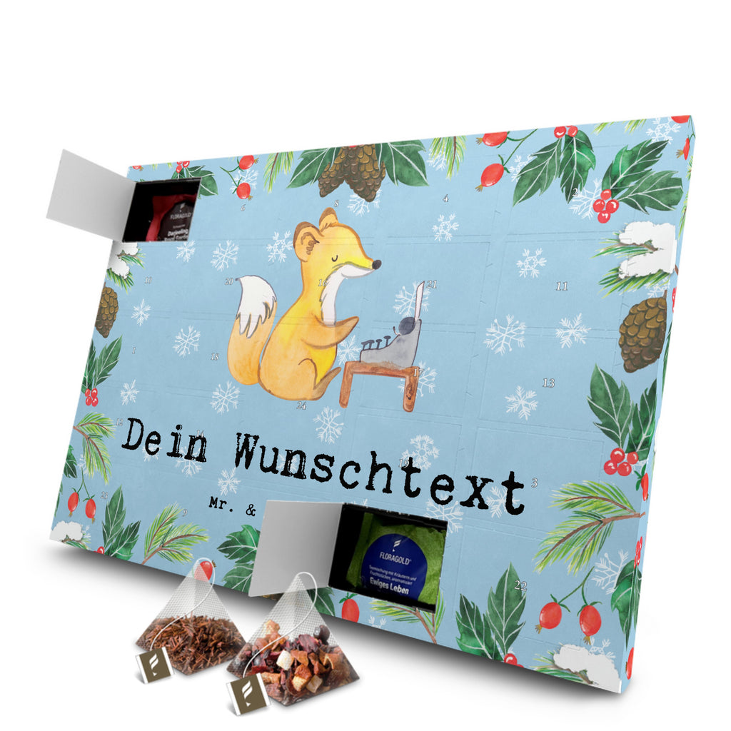 Personalisierter Tee Adventskalender Schriftsteller Leidenschaft Personalisierter Tee Adventskalender, Beruf, Ausbildung, Jubiläum, Abschied, Rente, Kollege, Kollegin, Geschenk, Schenken, Arbeitskollege, Mitarbeiter, Firma, Danke, Dankeschön, Autor, Buchveröffentlichung, Schriftsteller, Verlag, Geschichtenschreiber, Hobbyautor