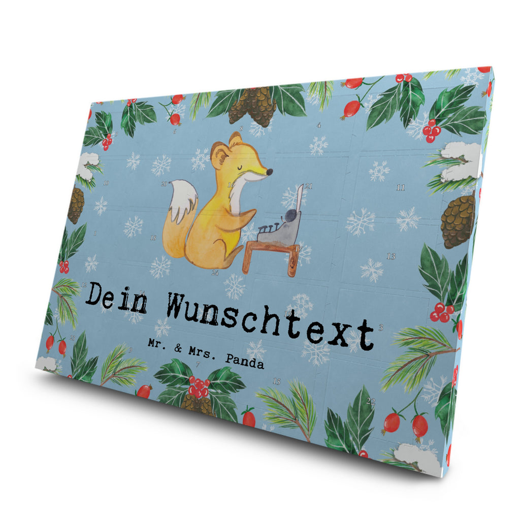 Personalisierter Tee Adventskalender Autor Leidenschaft Personalisierter Tee Adventskalender, Beruf, Ausbildung, Jubiläum, Abschied, Rente, Kollege, Kollegin, Geschenk, Schenken, Arbeitskollege, Mitarbeiter, Firma, Danke, Dankeschön, Autor, Buchveröffentlichung, Schriftsteller, Verlag, Geschichtenschreiber, Hobbyautor