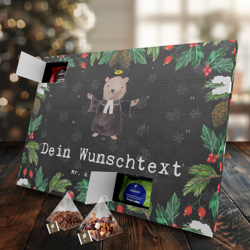 Personalisierter Tee Adventskalender Pfarrer Leidenschaft Personalisierter Tee Adventskalender, Beruf, Ausbildung, Jubiläum, Abschied, Rente, Kollege, Kollegin, Geschenk, Schenken, Arbeitskollege, Mitarbeiter, Firma, Danke, Dankeschön, Pastor, Diener Gottes<br />Geistlicher, Pfarrer, Prediger<br />Priester, Theologe, Kirche