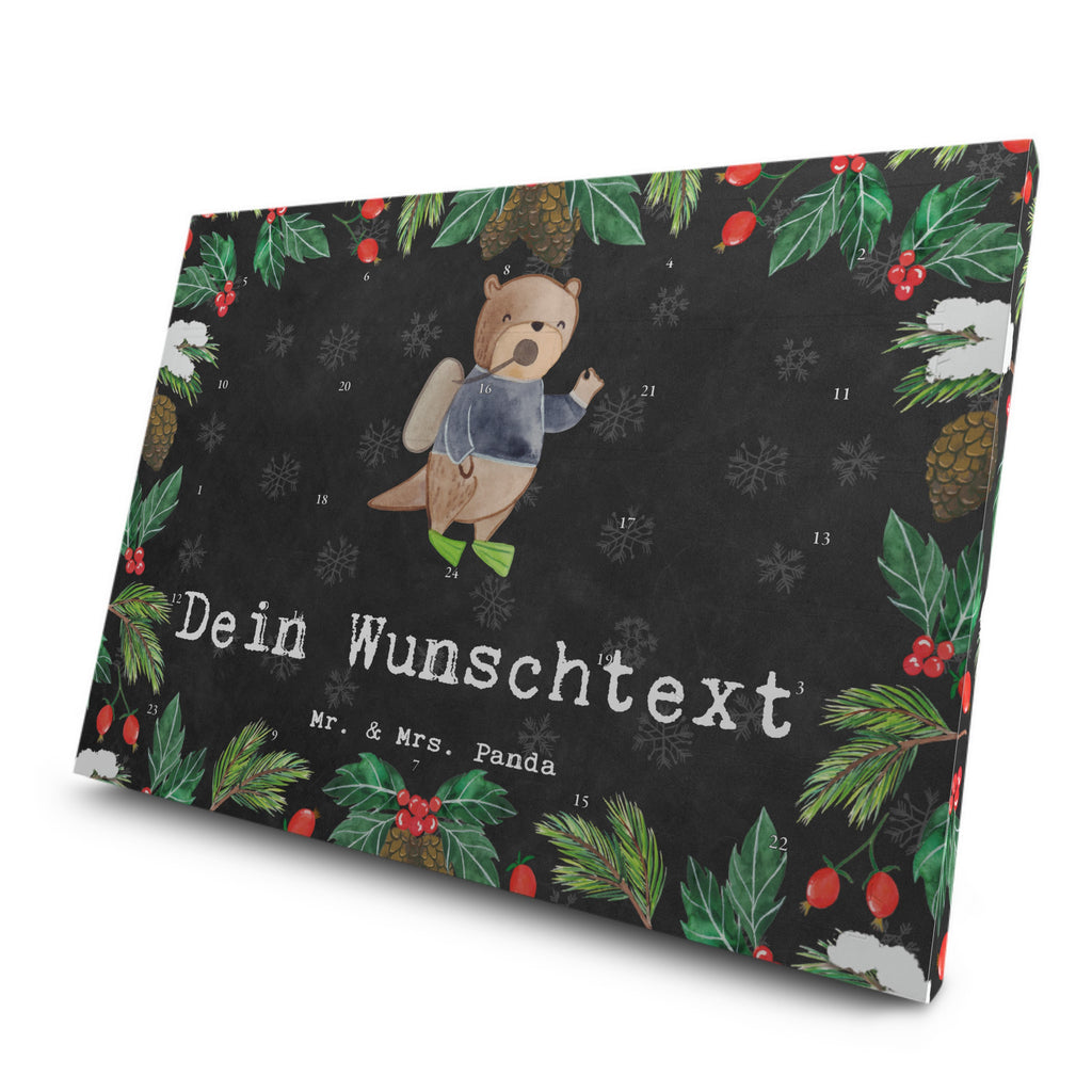 Personalisierter Tee Adventskalender Tauchlehrer Leidenschaft Personalisierter Tee Adventskalender, Beruf, Ausbildung, Jubiläum, Abschied, Rente, Kollege, Kollegin, Geschenk, Schenken, Arbeitskollege, Mitarbeiter, Firma, Danke, Dankeschön