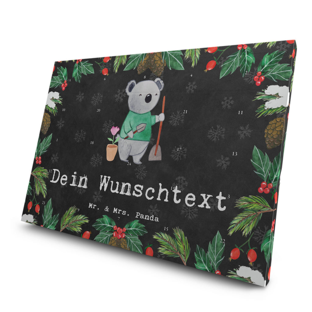 Personalisierter Tee Adventskalender Gärtner Leidenschaft Personalisierter Tee Adventskalender, Beruf, Ausbildung, Jubiläum, Abschied, Rente, Kollege, Kollegin, Geschenk, Schenken, Arbeitskollege, Mitarbeiter, Firma, Danke, Dankeschön, Gärtner, Gartenplaner, Gärtnerei, Gartenbau, Hobbygärtner, Garten- und Landschaftsbauer