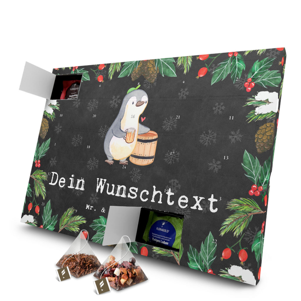 Personalisierter Tee Adventskalender Bierbrauer Leidenschaft Personalisierter Tee Adventskalender, Beruf, Ausbildung, Jubiläum, Abschied, Rente, Kollege, Kollegin, Geschenk, Schenken, Arbeitskollege, Mitarbeiter, Firma, Danke, Dankeschön, Bierbrauer, Biertrinker, Bierkenner, Biergeschenk, Hobbybrauen, Heimbrauen, Selbstbrauen, Bierliebe, Bierfass