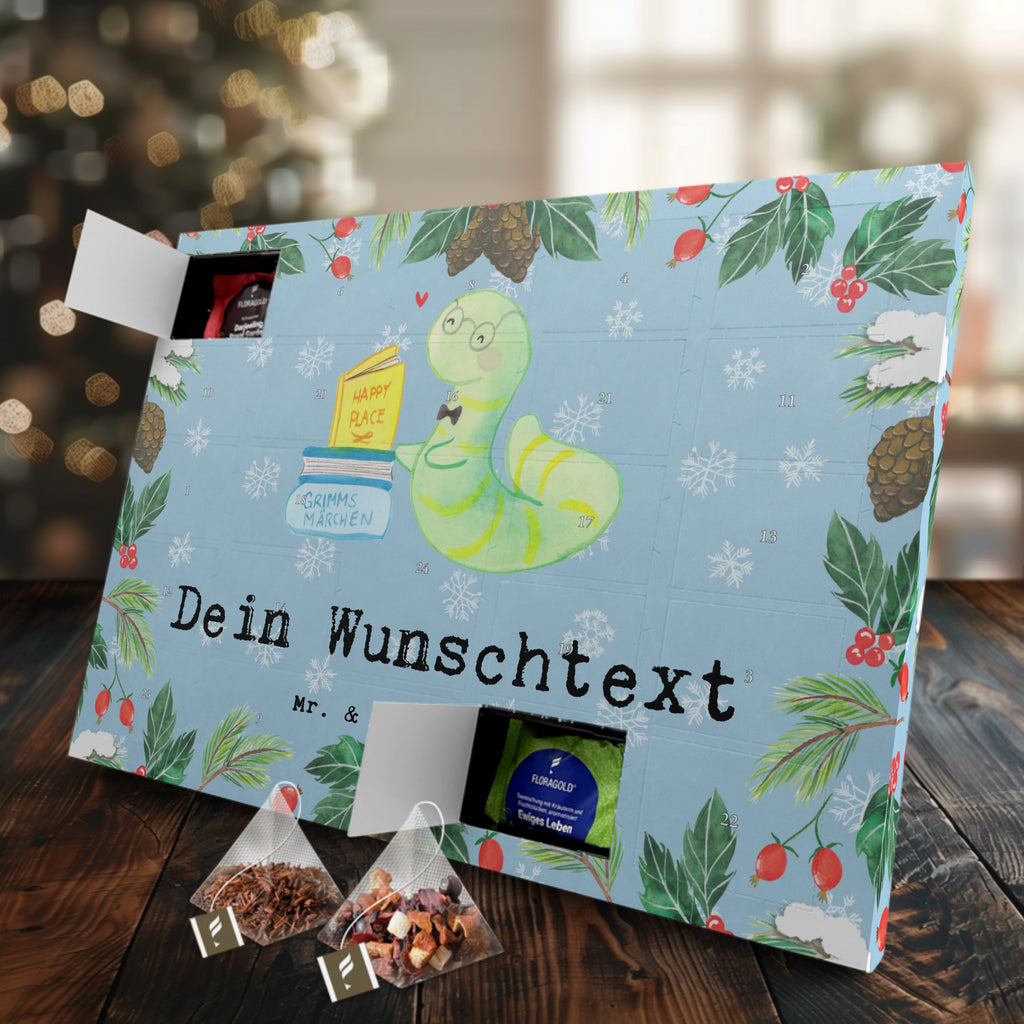 Personalisierter Tee Adventskalender Buchhändler Leidenschaft Personalisierter Tee Adventskalender, Beruf, Ausbildung, Jubiläum, Abschied, Rente, Kollege, Kollegin, Geschenk, Schenken, Arbeitskollege, Mitarbeiter, Firma, Danke, Dankeschön, Buchhändler, Buchhandlung, Buchverkäufer, Bibliothekar, Bücherwurm