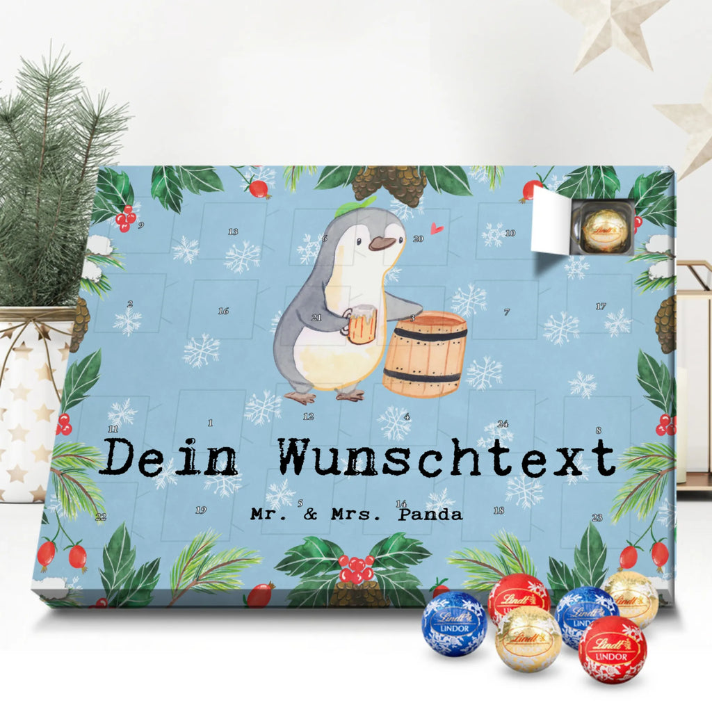 Personalisierter Kugel Markenschokolade Adventskalender Pinguin Bester Trinkbruder der Welt Personalisierter Kugel Markenschokolade Adventskalender, für, Dankeschön, Geschenk, Schenken, Geburtstag, Geburtstagsgeschenk, Geschenkidee, Danke, Bedanken, Mitbringsel, Freude machen, Geschenktipp, Trinkbruder, Trinkkumpel, Kumpel, Saufkumpane, Kumpane, Trinken, Party, Kleinigkeit