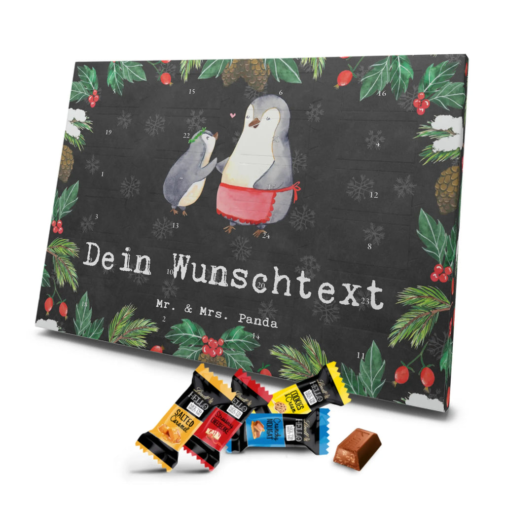 Personalisierter Markenschokolade Adventskalender Pinguin Beste Mutter der Welt Personalisierter Adventskalender, für, Dankeschön, Geschenk, Schenken, Geburtstag, Geburtstagsgeschenk, Geschenkidee, Danke, Bedanken, Mitbringsel, Freude machen, Geschenktipp, Mama, Mami, Mutter, Muttertag, Mutti, Ma, Tochter, Sohn, Beste Mama, Beste, Supermama