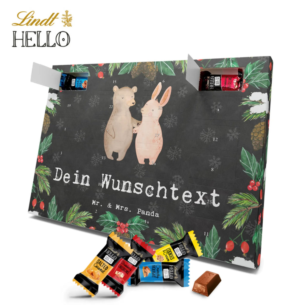 Personalisierter Markenschokolade Adventskalender Hase Beste Freundschaft der Welt Personalisierter Adventskalender, für, Dankeschön, Geschenk, Schenken, Geburtstag, Geburtstagsgeschenk, Geschenkidee, Danke, Bedanken, Mitbringsel, Freude machen, Geschenktipp, Freundschaft, Freunde, Freunde fürs Leben, best friends, Freundin, Freund, Clique, Kumpel, bae, bff