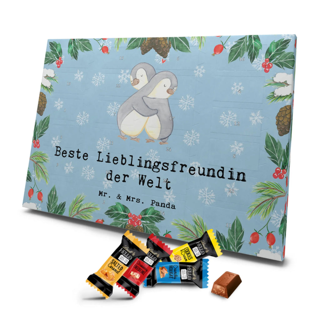 Markenschokolade Adventskalender Pinguin Beste Lieblingsfreundin der Welt Adventskalender, Weihnachtskalender, Markenschokolade Adventskalender, für, Dankeschön, Geschenk, Schenken, Geburtstag, Geburtstagsgeschenk, Geschenkidee, Danke, Bedanken, Mitbringsel, Freude machen, Geschenktipp, Lieblingsfreundin, Freundin, Partnerin, Lieblingsmensch, Lieblings Mensch, Liebling, Partner, Bae, beste Freundin, Liebe, Herz, Love