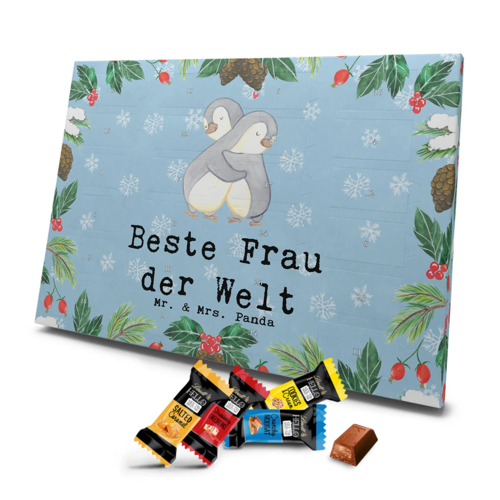 Markenschokolade Adventskalender Pinguin Beste Frau der Welt Adventskalender, Weihnachtskalender, Markenschokolade Adventskalender, für, Dankeschön, Geschenk, Schenken, Geburtstag, Geburtstagsgeschenk, Geschenkidee, Danke, Bedanken, Mitbringsel, Freude machen, Geschenktipp, Beste, Frau, Ehefrau, Partnerin, Freundin, Traumfrau, Liebling, Ehepartner, Ehe, Gattin, Lebensgefährtin, Braut, Kleinigkeit