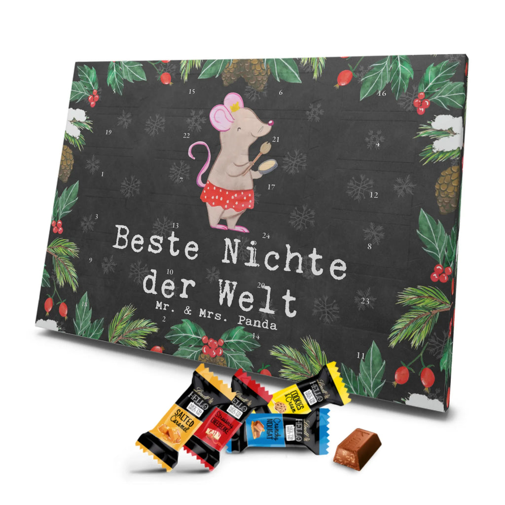 Markenschokolade Adventskalender Maus Beste Nichte der Welt Adventskalender, Weihnachtskalender, Markenschokolade Adventskalender, für, Dankeschön, Geschenk, Schenken, Geburtstag, Geburtstagsgeschenk, Geschenkidee, Danke, Bedanken, Mitbringsel, Freude machen, Geschenktipp, Nichte, Onkel, Tante, Patentante, Patenonkel, Patenkind, Taufe, Tochter der Schwester, Tochter des Bruders, Beste