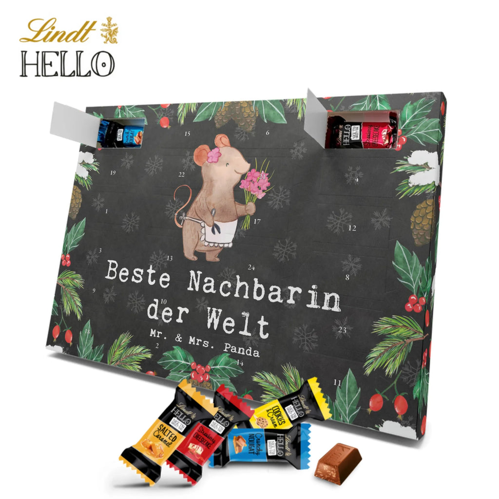 Markenschokolade Adventskalender Maus Beste Nachbarin der Welt Adventskalender, Weihnachtskalender, Markenschokolade Adventskalender, für, Dankeschön, Geschenk, Schenken, Geburtstag, Geburtstagsgeschenk, Geschenkidee, Danke, Bedanken, Mitbringsel, Freude machen, Geschenktipp, Nachbarin, Nachbarn, Nachbarschaft, Freundin, Angrenzer, Anwohnerin, Bewohnerin, Freundschaft