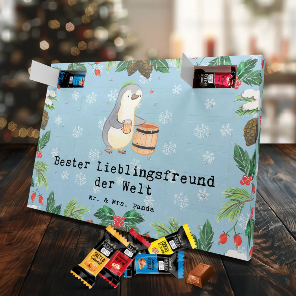 Markenschokolade Adventskalender Pinguin Bester Lieblingsfreund der Welt Adventskalender, Weihnachtskalender, Markenschokolade Adventskalender, für, Dankeschön, Geschenk, Schenken, Geburtstag, Geburtstagsgeschenk, Geschenkidee, Danke, Bedanken, Mitbringsel, Freude machen, Geschenktipp, Lieblingsfreund, Freund, Partner, Lieblingsmensch, Lieblings Mensch, Liebling, Bae, bester Freund, Liebe, Herz, Love