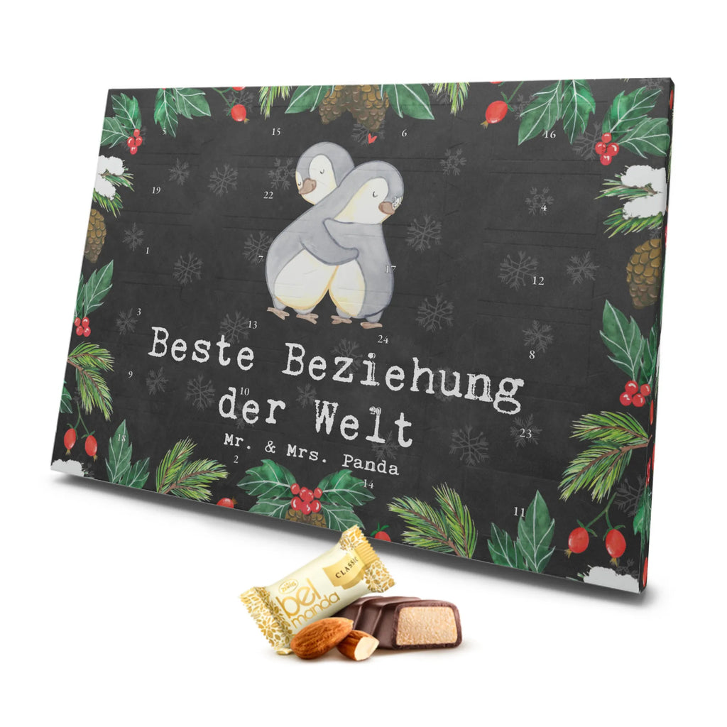 Marzipan Adventskalender Pinguin Beste Beziehung der Welt Marzipan Adventskalender, für, Dankeschön, Geschenk, Schenken, Geburtstag, Geburtstagsgeschenk, Geschenkidee, Danke, Bedanken, Mitbringsel, Freude machen, Geschenktipp, Beziehung, Zusammen sein, Miteinander gehen, Liebe, Verlieb, Liebesgeschenk